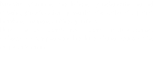 Nuestra visión es ser líderes, y referentes en el diseño, producción y venta de calzado para hombres, mujeres, niños y niñas.
Para esto contamos con instalaciones adecuadas, y personal calificado en constante capacitación.
